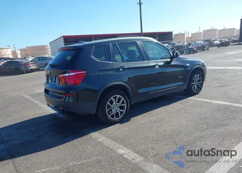 2013 BMW X3 xDrive28I from USA, damaged, VIN 5UXWX9C56D0A31519